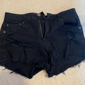American Eagle Distressed Stretch Shorts